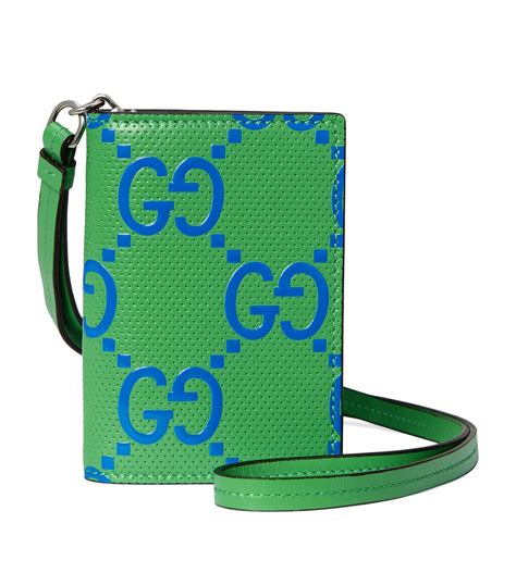 gucci emerald green card holder|gucci card holder sale clearance.